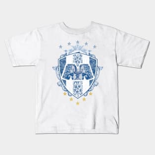 Monterrey vintage shield Kids T-Shirt